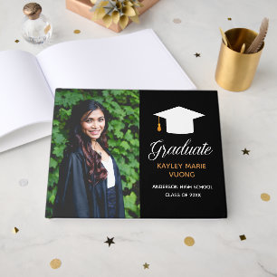 Graduation Senior Photo Autograph Keepsake 2026 Guest Book