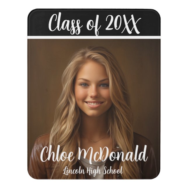 Graduation Sign (Contemporary Vert)