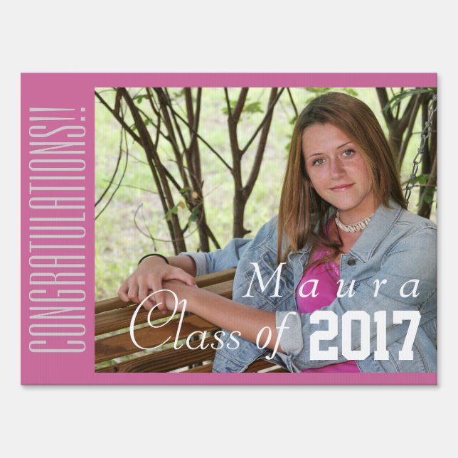 Graduation Sign (Front)