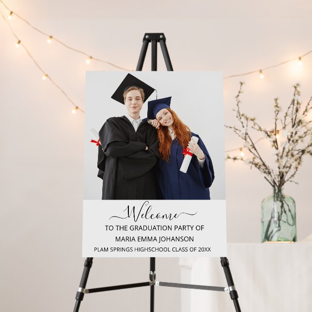 Graduation Sign, Graduation Yard Signs, Graduation Foam Board (In Situ (Stand))