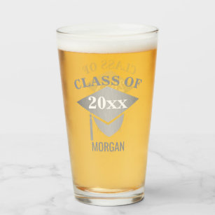 graduation drinking glasses