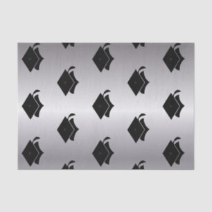 Graduation Silver Tissue Paper