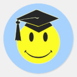 Graduation Smile Sticker at Zazzle