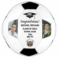 Graduation Soccer Custom Photo & Name 2025 Athlete