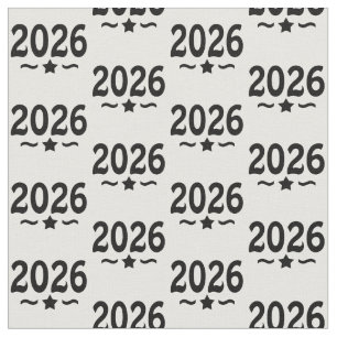 Graduation Star Class of 2026 Grad Fabric