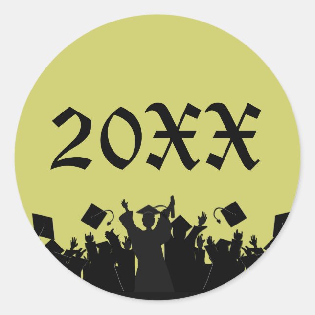 Graduation Stickers 2010 - Choose UR Colors (Front)