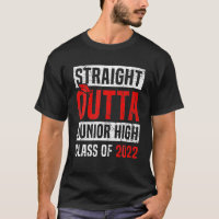 Graduation Straight Outta Junior High Class Of 202