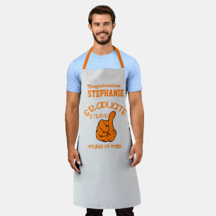 Graduation Strong Party Cookout Griller Apron