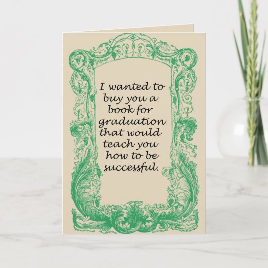 Graduation Success Card | Zazzle.com