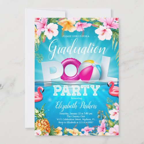 Graduation Summer Pool Party