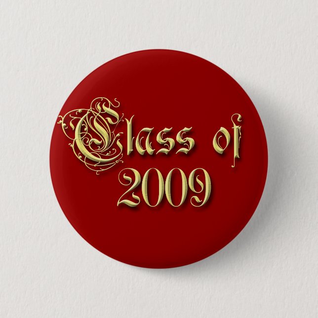 Graduation Supplies and Gifts T-shirts and Sticker Pinback Button (Front)