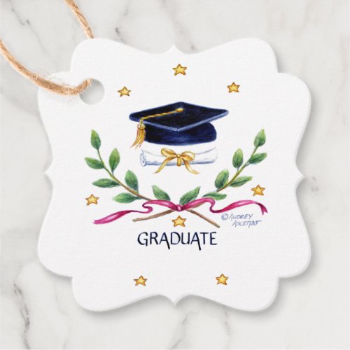 Graduation Tags Victory Emblem