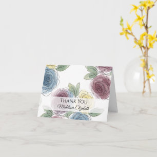 Graduation Thank Card