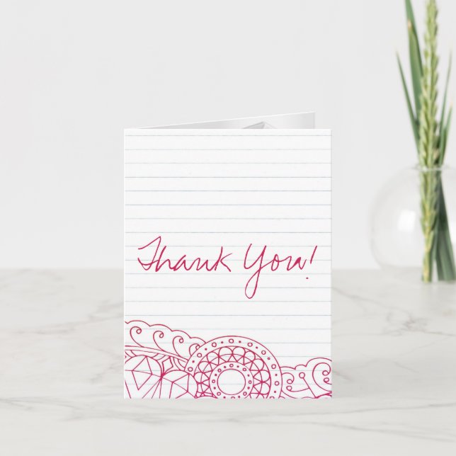Graduation Thank You Card (Front)