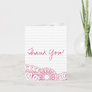 Graduation Thank You Card