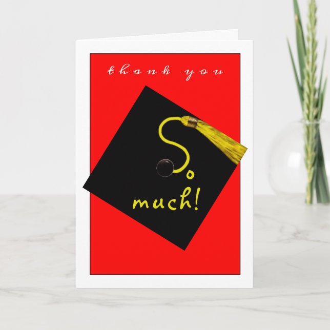 Graduation Thank You Card (Front)