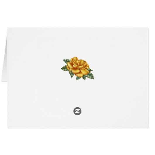 Graduation Thank You Card (Back Horizontal)
