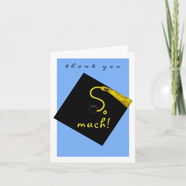 Graduation Thank You Card (Front)