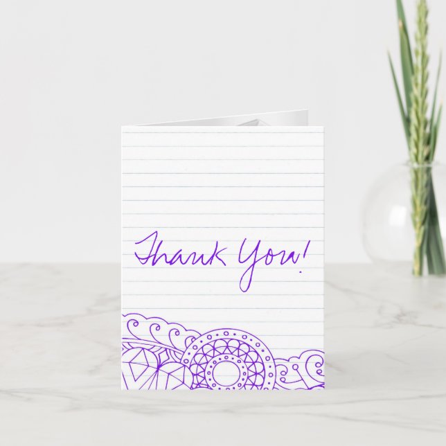 Graduation Thank You Card (Front)