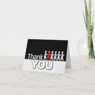 Graduation Thank You Card Processional 2