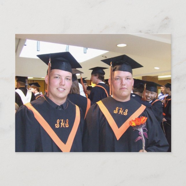 Graduation Thank you Postcard (Front)