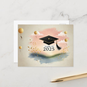  Graduation Thank You Postcard