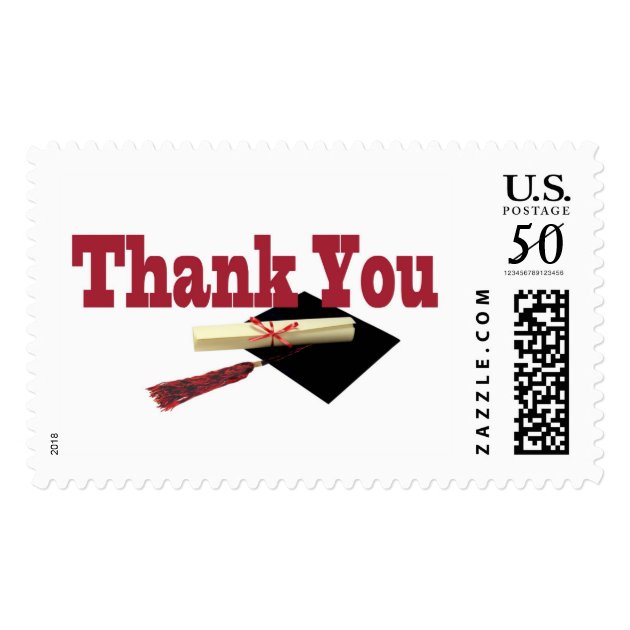 Graduation Thank You Stamps