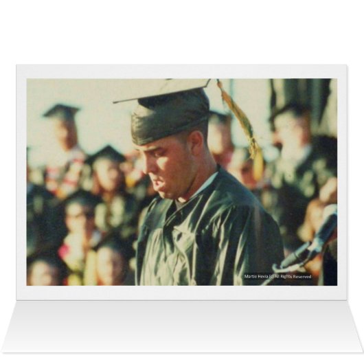 Graduation/Thanks (Personalize) Card (Inside Horizontal (Top))