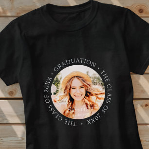 Graduation The Class of 20XX Modern Simple Photo T-Shirt