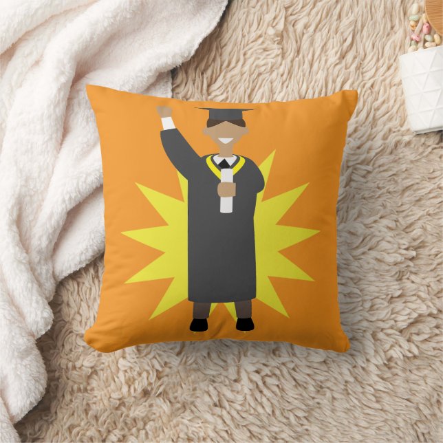 Graduation Throw Pillow (Blanket)