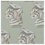 Graduation Tiger Fabric