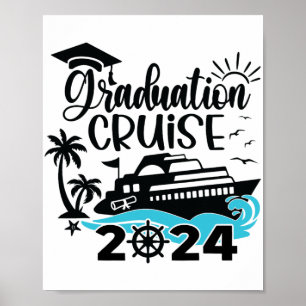 Graduation Trip Cruise 2024 Ship Party Cruise Wome Poster