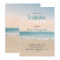 Graduation Tropical  Beach Theme Party Invitation