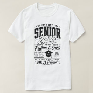 Graduation typography design celebrating the Class T-Shirt