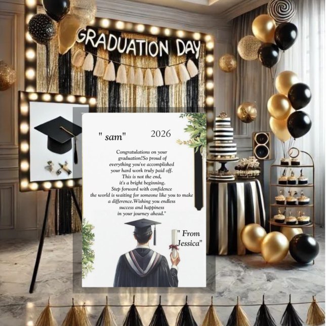  Graduation- Universal Design for all ages Invitation (Creator Uploaded)