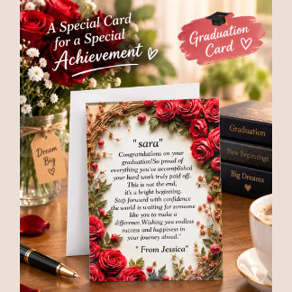  Graduation- Universal Design for all ages Invitation