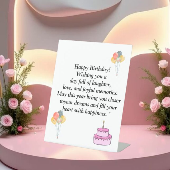  Graduation- Universal Design for all ages Pedestal Sign (Creator Uploaded)