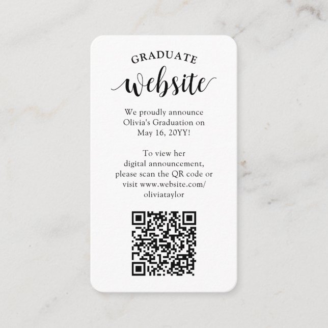 zazzle grad cards Credit card style scraper