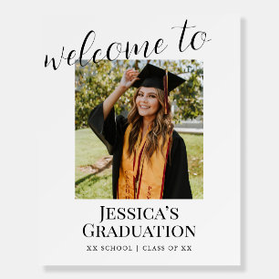 Graduation Welcome Photo Party  Foam Board