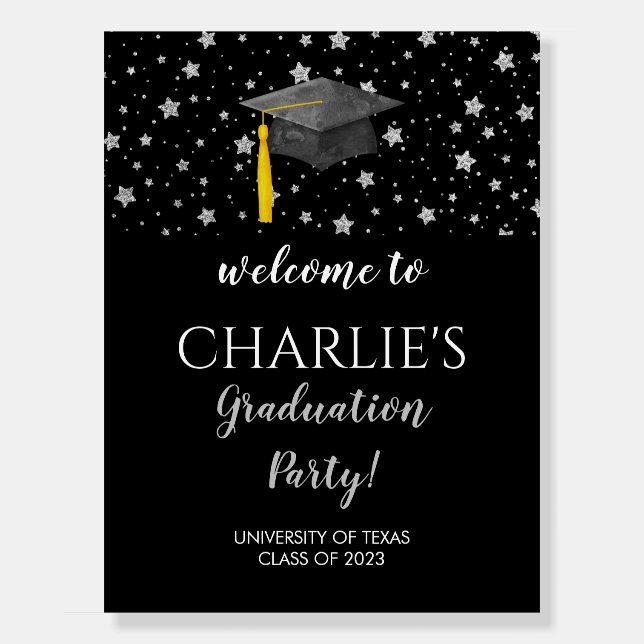 Graduation Welcome Sign (Front)