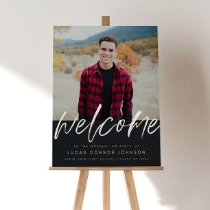 Graduation Welcome Sign Template Modern Graduation