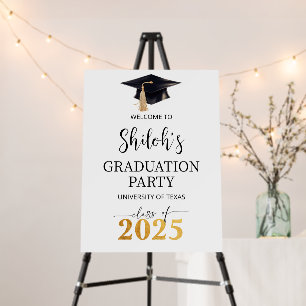 Graduation Welcome Sign Template, Printable Class 