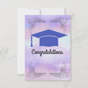 Graduation wish card