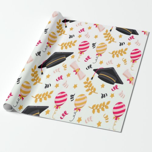 Graduation wrapping paper