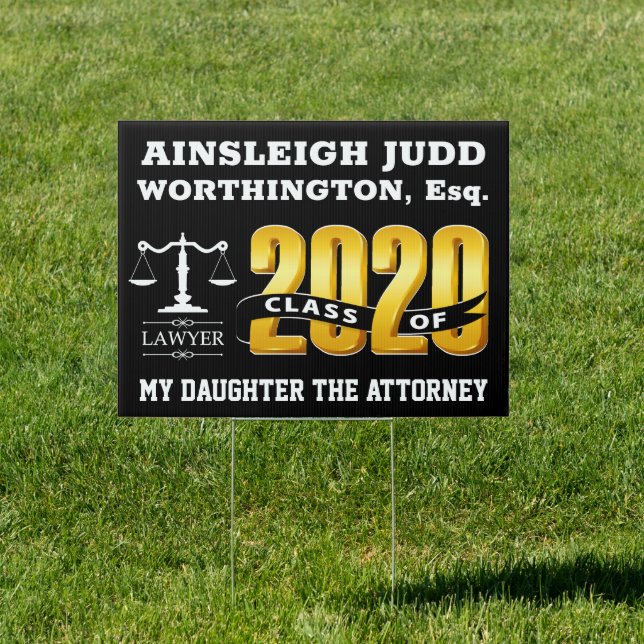 Graduation Yard Sign (Insitu)