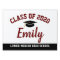 Graduation Yard Sign, Class of 2020 Lawn Sign
