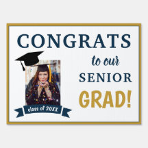 Graduation Yard Sign Congratulations