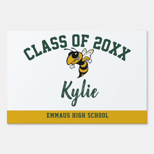 Graduation Yard Sign Emmaus High School (Front)