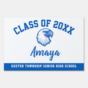 Graduation Yard Sign Exeter Township High School