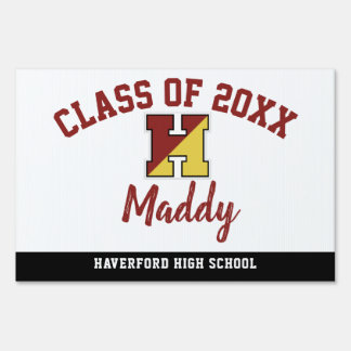Graduation Yard Sign Haverford High School